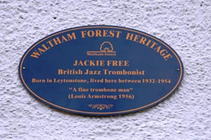 Blue Plaque for Jack Free